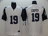 Nike Cowboys 19 Amari Cooper White Color Rush Limited Jersey,baseball caps,new era cap wholesale,wholesale hats